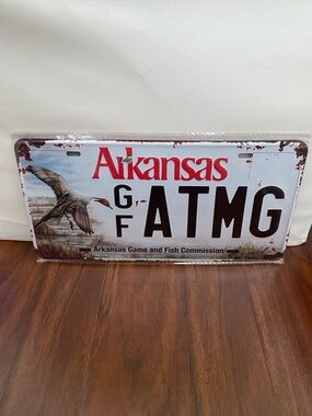 Arkansas License Plate